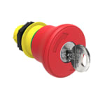 LOVATO ELECTRIC - PULS.FUNGO 40MM ROSSO SG.CHIAVE ISO13850