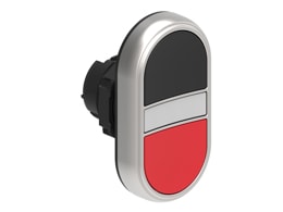 LOVATO ELECTRIC - PULSANTI DOPPI RASATI N/R+IND.LUM.