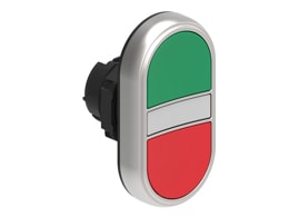 LOVATO ELECTRIC - PULSANTI DOPPI RASATI V/R+IND.LUM.