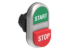 LOVATO ELECTRIC - PULSANTI D.RAS/SP.V/R+IND.LUM.START-STOP LPCBL7233