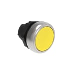 LOVATO ELECTRIC - PULSANTE PASSO-PASSO RASATO GIALLO LPCQ105
