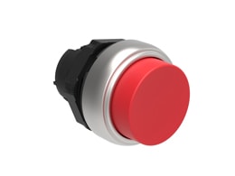 LOVATO ELECTRIC - PULSANTE PASSO-PASSO SPORGENTE ROSSO LPCQ204