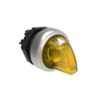 LOVATO ELECTRIC - SELETTORE LUMINOSO GIALLO 1-0-2 LPCSL1305