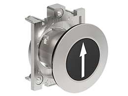 LOVATO ELECTRIC - PULS. A FILO MET.RASATO FR.SU-GIU' NERO LPFB1152