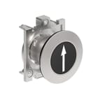 LOVATO ELECTRIC - PULS. A FILO MET.RASATO FR.SU-GIU' NERO