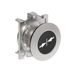 LOVATO ELECTRIC - PULSANTE A FILO MET.RASATO >I< NERO