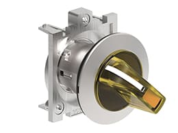 LOVATO ELECTRIC - SEL.LUM.A FILO MET.GIALLO LEVA CORTA 0<1