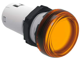 LOVATO ELECTRIC - INDIC.LUM.MONOBL.ARANCIO LED 24V LPMLB1