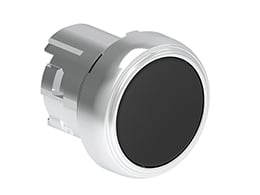 LOVATO ELECTRIC - PULSANTE MET. RASATO NERO