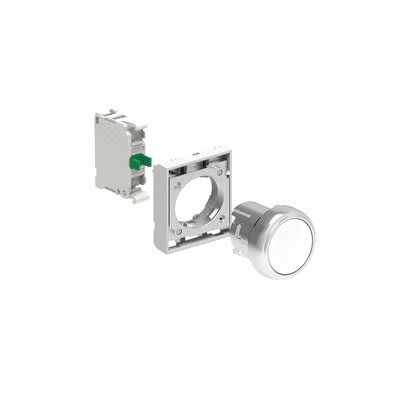 LOVATO ELECTRIC - KIT MET.PULS. RASATO BIANCO 1NO LPSB108K10