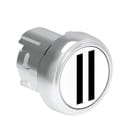 LOVATO ELECTRIC - PULSANTE MET.RASATO II BIANCO