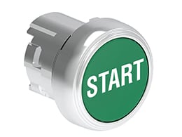 LOVATO ELECTRIC - PULSANTE MET. RASATO START VERDE