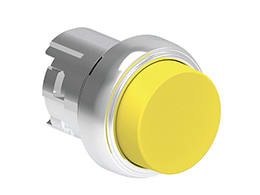 LOVATO ELECTRIC - PULSANTE MET. SPORGENTE GIALLO