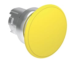 LOVATO ELECTRIC - PULSANTE MET. FUNGO 40MM GIALLO IMPULSO
