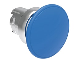 LOVATO ELECTRIC - PULSANTE MET. FUNGO 40MM BLU IMPULSO