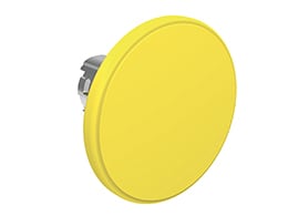 LOVATO ELECTRIC - PULSANTE MET. FUNGO 60MM GIALLO IMPULSO
