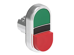 LOVATO ELECTRIC - PULS.MET.DOPPIO RAS/SPORG.VERDE/ROSSO LPSB7213