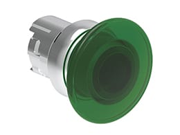 LOVATO ELECTRIC - PULS.LUM.MET.FUNGO 40MM VERDE IMPULSO LPSBL6143