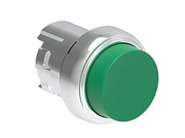 LOVATO ELECTRIC - PULS. MET. PASSO-PASSO SPORGENTE VERDE LPSQ203