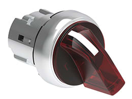 LOVATO ELECTRIC - SEL.LUM.MET.ROSSO LEVA CORTA 0-1 LPSSL1204