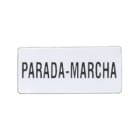 LOVATO ELECTRIC - ETICHETTA PARADA-MARCHA