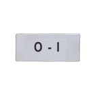 LOVATO ELECTRIC - ETICHETTA SELETTORI O-I LPXAGB203