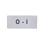 LOVATO ELECTRIC - ETICHETTA SELETTORI O-I LPXAGB203