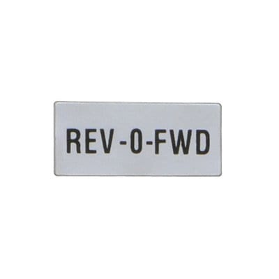 LOVATO ELECTRIC - ETICHETTA REW 0 FWD