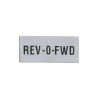 LOVATO ELECTRIC - ETICHETTA REW 0 FWD