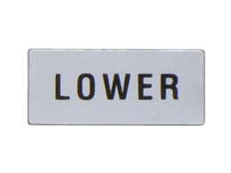 LOVATO ELECTRIC - ETICHETTA LOWER