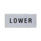 LOVATO ELECTRIC - ETICHETTA LOWER LPXAGB232