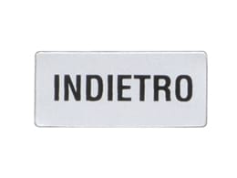 LOVATO ELECTRIC - ETICHETTA INDIETRO