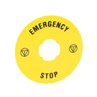 LOVATO ELECTRIC - DISCO PLAST. 90MM EMERGENCY-STOP