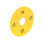 LOVATO ELECTRIC - DISCO PLAST. 90MM EMERGENCY-STOP ISO