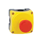 LOVATO ELECTRIC - PULS. GIALLA + 40MM SG.ROTAZ. + 1NA+1NC LPZP1B5604