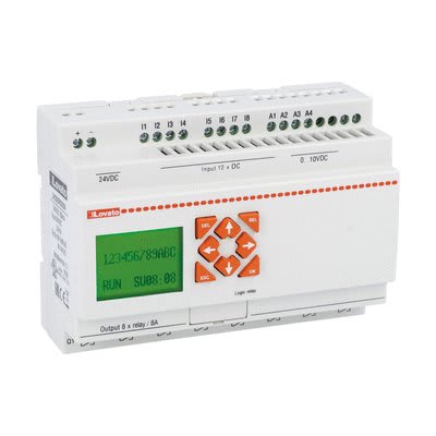 LOVATO ELECTRIC - RELE' PROGRAM.12I/8O 24VDC LRD20RD024