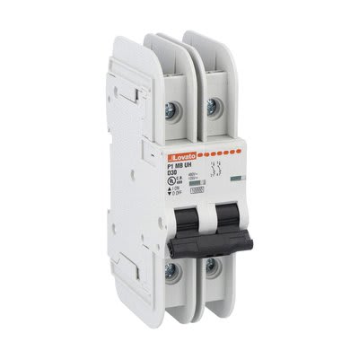LOVATO ELECTRIC - MCB 2P D30 480Y/277V 10KA UL489 P1MBUH2PD30