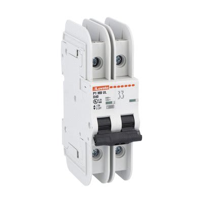 LOVATO ELECTRIC - MCB 2P D40 240V 10KA UL489 P1MBUL2PD40