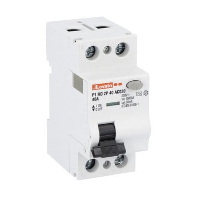 LOVATO ELECTRIC - INTERRUTTORE DIFF.PURO 2P 40A IDN 30MA