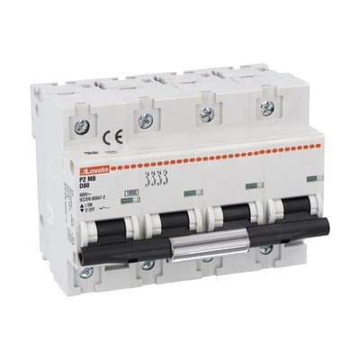 LOVATO ELECTRIC - INTERRUTT. MAGNETOTERMICO 4P D 80A 10KA