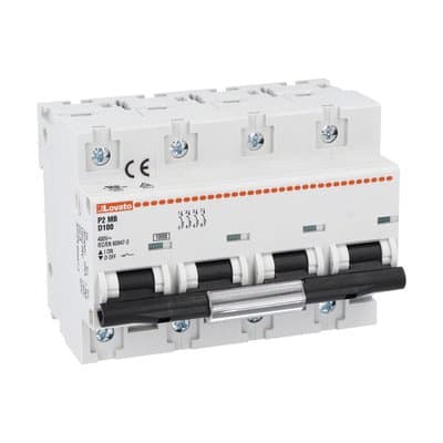 LOVATO ELECTRIC - INTERRUTT. MAGNETOTERMICO 4P D 100A 10KA