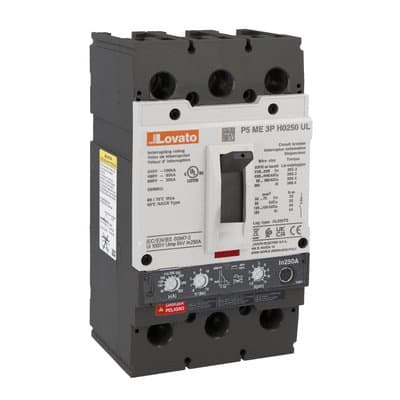 LOVATO ELECTRIC - INTERRUTT. 3P MCCB 250A-ICU 65KA 480V UL