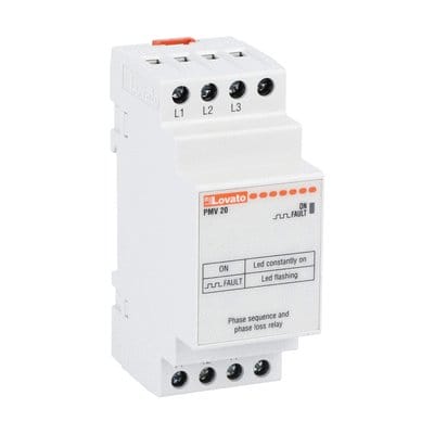 LOVATO ELECTRIC - RELE' CONTR. MAN. E SEQ. FASI 100/240V
