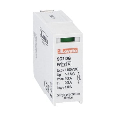 LOVATO ELECTRIC - CARTUCCE DI RICAMBIO TIPO 2 1100VDC SGX02DGK10M3