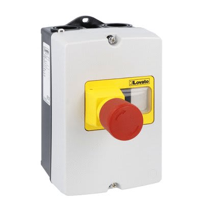 LOVATO ELECTRIC - CONTENITORE X SM1P L=100MM CON PULS.EM. SM1Z1712P