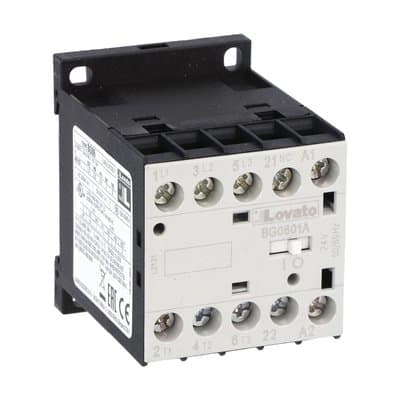 LOVATO ELECTRIC - CONTATTORE 3P+1NC 6A AC3