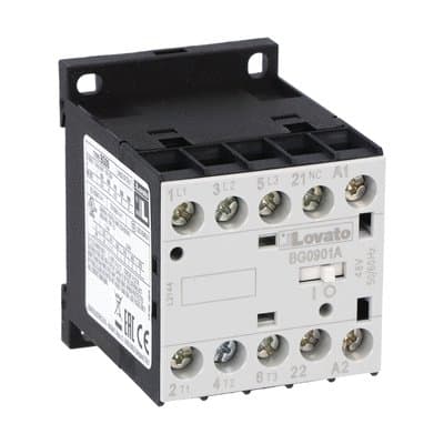 LOVATO ELECTRIC - CONTATTORE 3P+1NC 9A AC3