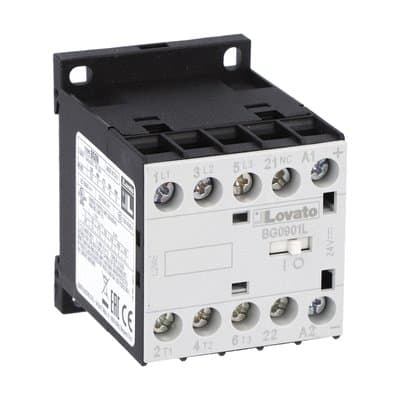LOVATO ELECTRIC - CONTATTORE 3P+1NC 9A AC3