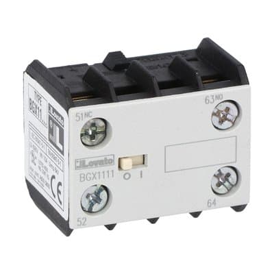 LOVATO ELECTRIC - CONTATTI AUX 1NO+1NC X CONTATTORE SX BGT