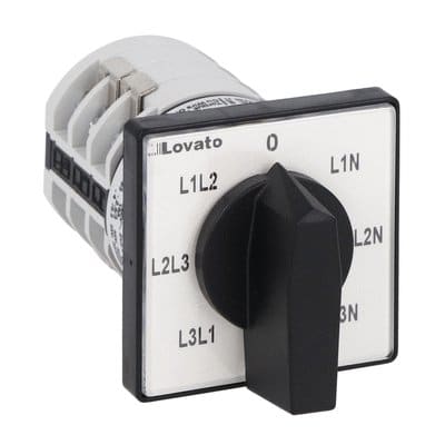 LOVATO ELECTRIC - COMM. VOLT. VLN/VLL 16A MONT FRONT 48X48